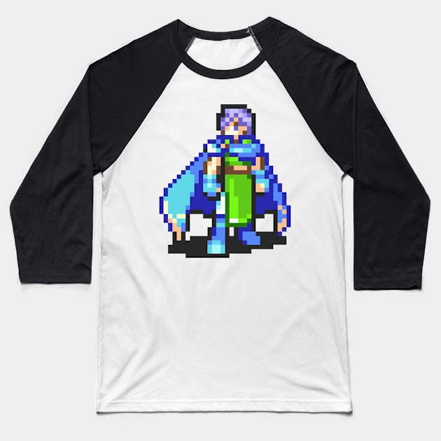 Male Sage Fighting Sprite Baseball T-Shirt by SpriteGuy95